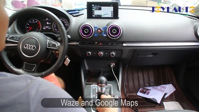 Audi A3 WiFi Wireless Apple CarPlay Upgrade with Front / Rear Camera смотреть онлайн
