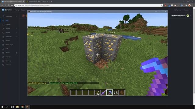 How to Setup GoldenEnchants (Custom Enchantments) - Minecraft Java смотреть онлайн