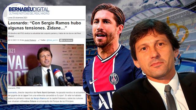 ¡HUBO PROBLEMAS! | Leonardo reconoce PROBLEMAS CON RAMOS смотреть онлайн