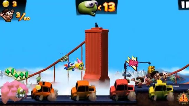 Zombie Tsunami - One Space Suit Zombie Versus The Weekend Challenge Eat 150 Humans смотреть онлайн