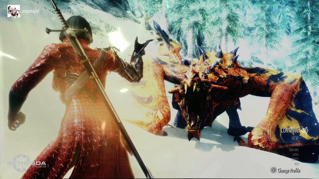 SKYRIM SPECIAL EDITION MODS ANIMATED MAIN MENU REPLACER смотреть онлайн