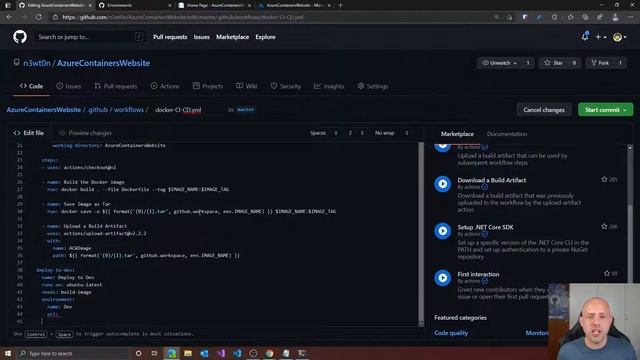 Let's Build a GitHub Project Using Actions - LIVE CI\CD with GitHub From Scratch смотреть онлайн