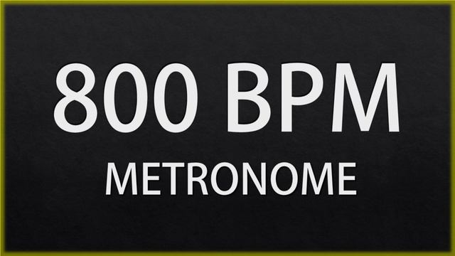 800 BPM - METRONOME