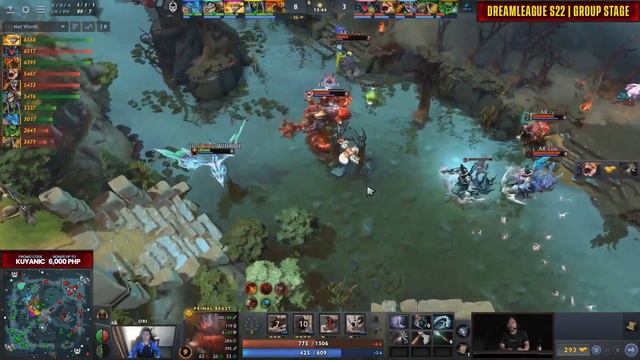 Full Game: Gaimin Gladiators vs Azure Ray - Game 2 (BO2) | DreamLeague S22 -Groupstage смотреть онлайн