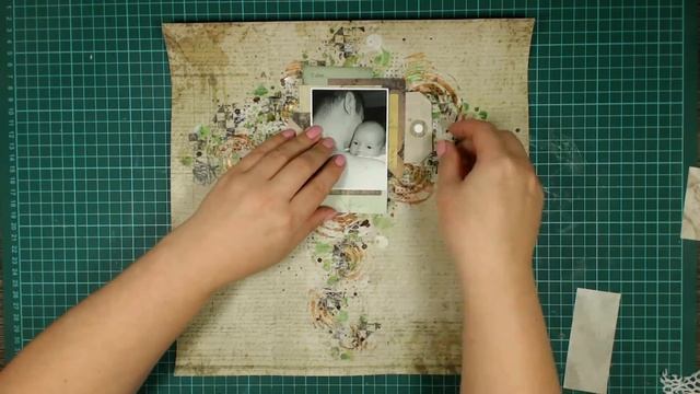 Scrapbooking layout tutoryal by Irina смотреть онлайн