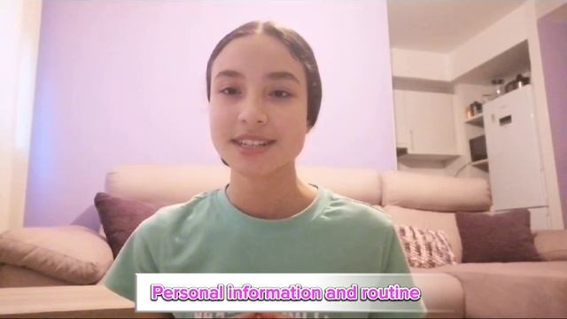 Personal information + routine + describing a picture смотреть онлайн