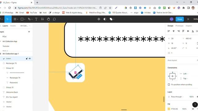Art Collection Login & Splesh Screen Design Tutorial || Figma Design || Ui Guru| || App Design смотреть онлайн