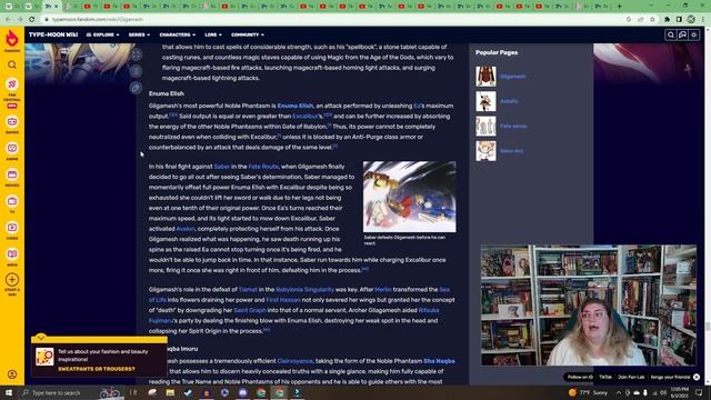 Sekhie Reacts to Fate: GILGILGILGILGILGILGIL смотреть онлайн