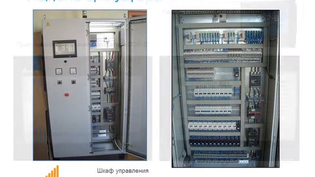 Станция управления печью отжига стекла. смотреть онлайн