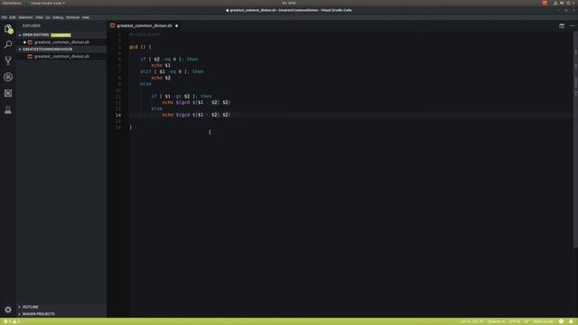 Greatest Common Divisor [Bash] MATHS #4 смотреть онлайн