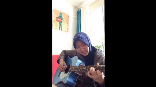 Bimbang - Melly Goeslaw - by Ajeng (gitar akustik, Fender SCE) смотреть онлайн