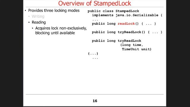Java 8 StampedLock (Parts 1 and 2) смотреть онлайн