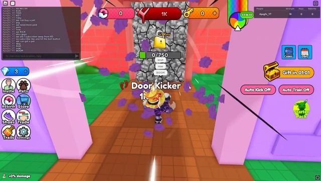 Playing Kick Door Simulator For The First Time And Unlocking The Second Area #roblox #simulator смотреть онлайн