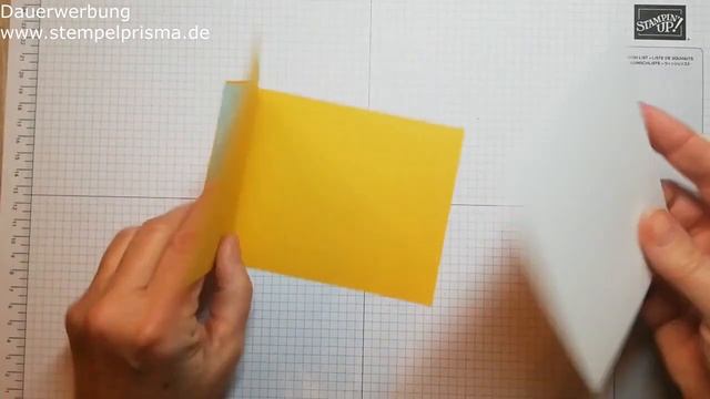 Fun Fold Book Binding Card / Buchbindekarte / Stampin'Up! смотреть онлайн