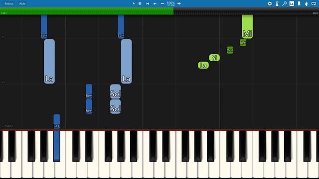 piano tutorial "HIJO DE LA LUNA" by Mecano, 1986, with free sheet music смотреть онлайн