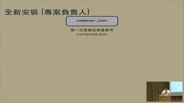 [PHPConf Taiwan 2013] Composer 入門與應用 смотреть онлайн