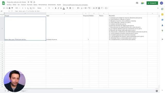 Conecta GOOGLE SHEETS y DOCS con la IA ? AUTOMATIZA la producción de CONTENIDO con GPT3 смотреть онлайн