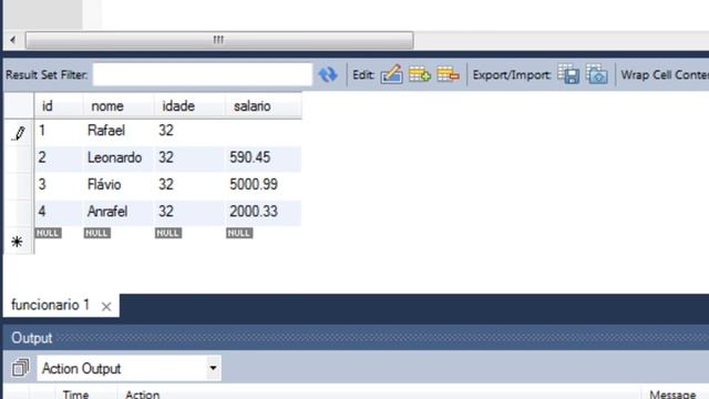 MySql WorkBench - Sum, Max, Min, AVG e Count смотреть онлайн