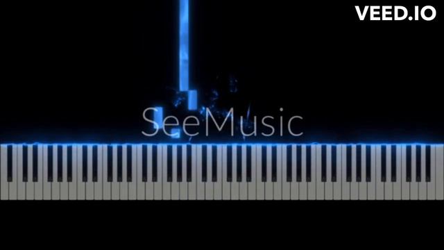 Easiest popular piano themes - Axel F (the first 8 bars) смотреть онлайн