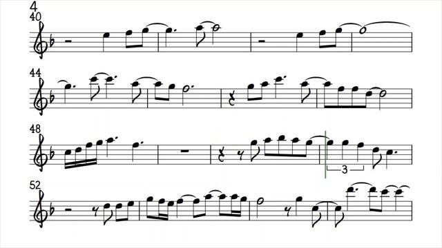 On My Own Flute Violin Sheet Music Backing Track Play Along Partitura смотреть онлайн
