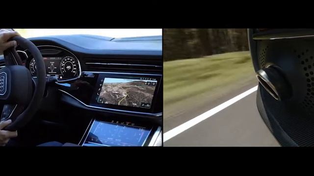AUDI RS Q8 VS ASTON MARTIN DBX | COMPARISON VIEW смотреть онлайн