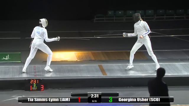Final: Georgina Usher (SCO) v Tia Simms-Lymn (JAM) смотреть онлайн