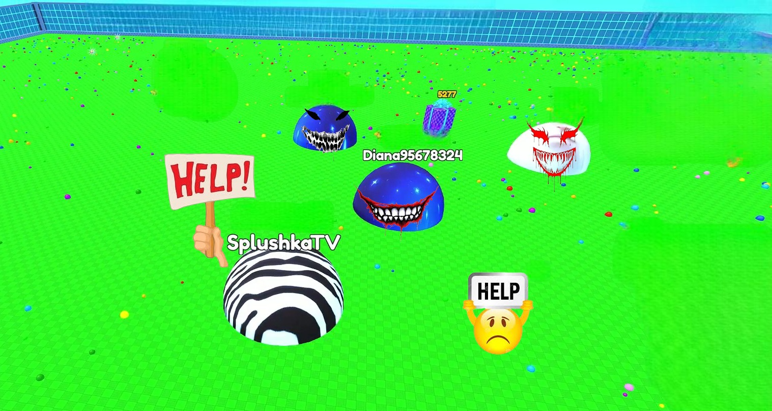 Выживание в симуляторе поедания блобов. Роблокс смотреть онлайн