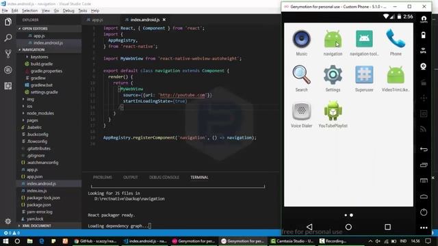 React Native - Make WebView access with Quick смотреть онлайн
