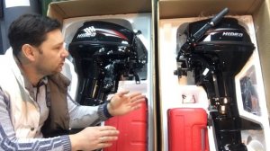 Отличие лодочных моторов 9.8 и 9.9 л.с для "чайников". Разбираем на примере Hidea