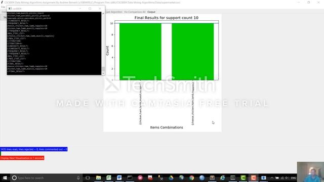 ccsc8004 video 4/5 - Apriori Algorithm using supermarket transaction data смотреть онлайн