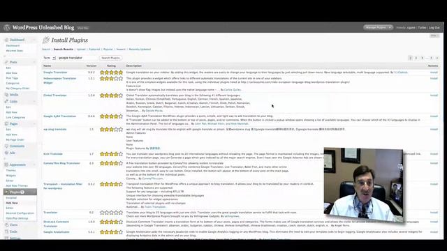 WordPress Plug-In of the Day - Google Translator смотреть онлайн