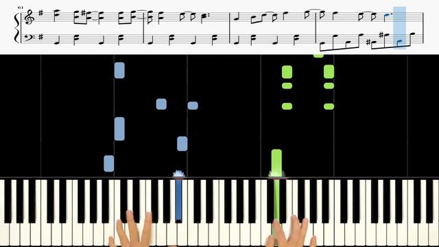 Mariah Carey - All I Want for Christmas Is You 《Piano Tutorial》 ★★★★★ смотреть онлайн