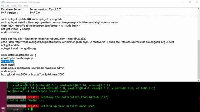 How To install Apostrophe on Ubuntu Linux смотреть онлайн