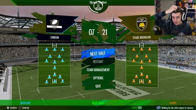 Rugby 22 - My First Online Match! (Rugby 22 PS5 Gameplay) смотреть онлайн