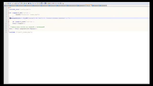 Обучение PHP -21. Создание блога, разбор структуры (1080p) смотреть онлайн
