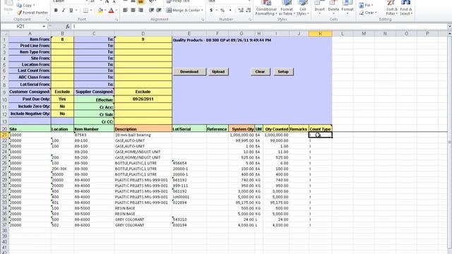 Cycle Count Result Loader for QAD's 3.14 - 32Soft смотреть онлайн