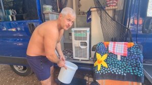 Мобильный кондиционер в автодом.