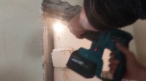 Heimerdinger бесщеточный перфоратор в работе.(ссылки в описании)