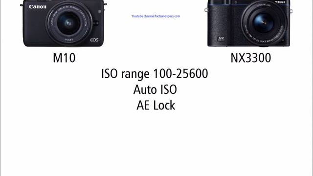 Canon EOS M10 vs Samsung NX3300 смотреть онлайн