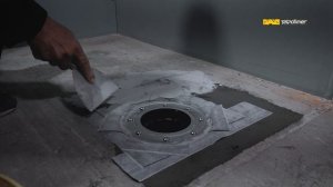 Монтаж регулируемого трапа Татполимер