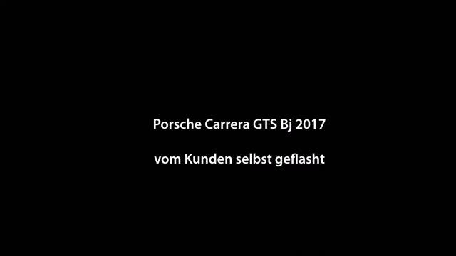 Porsche Carrera GTS Chip Tuning смотреть онлайн