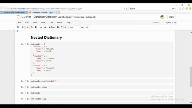 Python Course: How to create Dictionary in python смотреть онлайн
