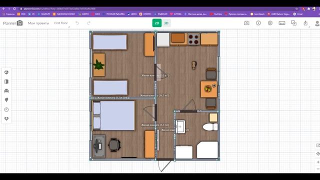Как создать проект дома planner5d #своимируками #planner5d #мойпроект смотреть онлайн