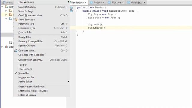 Урок 48 - Иерархия в Java (extends). Evil Nerd смотреть онлайн