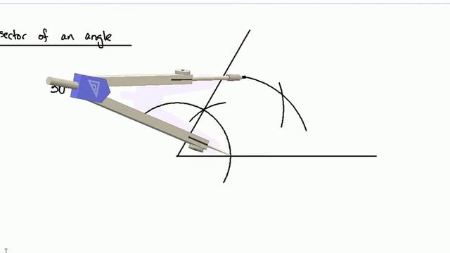Angle bisector (30 degree, 75 degree, 45 degree) смотреть онлайн