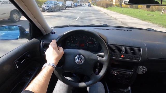 2001 VW Golf MK4 (1.4 16V 75 HP) | 0-100 | POV Test Drive Car Reviews смотреть онлайн