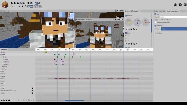 Создаю анимацию в Mine-Imator\Стрим #1 смотреть онлайн