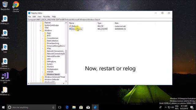 How to: Enable or Disable Cortana using Registry in Windows 10 (Creators Update) смотреть онлайн