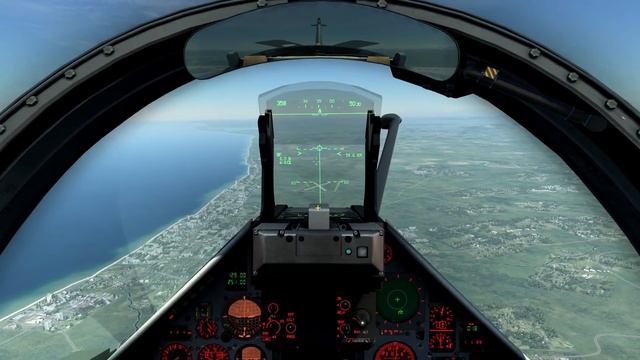 DCS World | M-2000C | Бомбометание в режиме CCIP смотреть онлайн