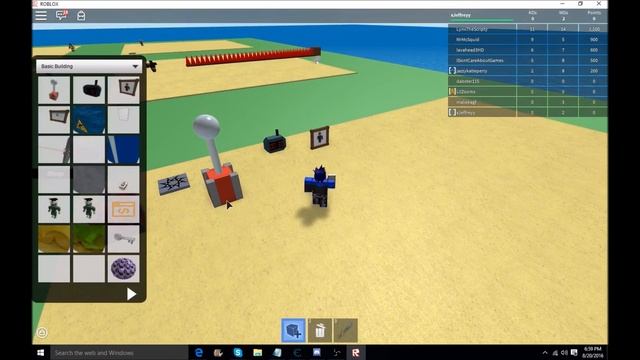 BUILDING TOOLS HACK | BUILD A BASE | ROBLOX